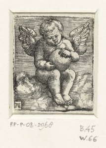 Puttó labdával alkotó: Albrecht Altdorfer
