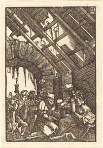 A mágusok imádása alkotó: Albrecht Altdorfer