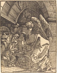 Az Angyali üdvözlet alkotó: Albrecht Altdorfer