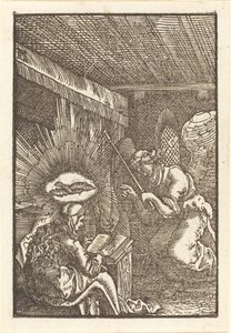 Az Angyali üdvözlet alkotó: Albrecht Altdorfer