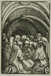 A Szűz halála, Az ember bukásából és megváltásából alkotó: Albrecht Altdorfer
