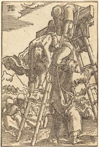 A keresztről való leszállás alkotó: Albrecht Altdorfer
