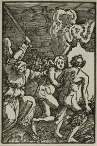 Kiűzetés a Paradicsomból, Az ember bukásából és megváltásából alkotó: Albrecht Altdorfer