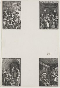 Az ember bukása és megváltása alkotó: Albrecht Altdorfer
