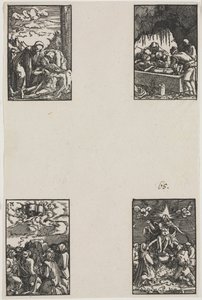 Az ember bukása és megváltása alkotó: Albrecht Altdorfer
