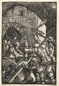 Az ember bukása és megváltása: keresztet hordozó Krisztus alkotó: Albrecht Altdorfer