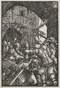Az ember bukása és megváltása: keresztet hordozó Krisztus alkotó: Albrecht Altdorfer