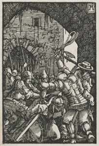 Az ember bukása és megváltása: keresztet hordozó Krisztus c. 1515. alkotó: Albrecht Altdorfer