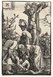 Az ember bukása és megváltása: Krisztus a kereszten, c. 1515. alkotó: Albrecht Altdorfer
