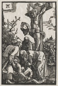 Az ember bukása és megváltása: Krisztus a kereszten, c. 1515. alkotó: Albrecht Altdorfer