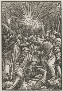Az ember bukása és megváltása: Krisztus fogságba esett alkotó: Albrecht Altdorfer