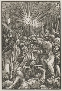 Az ember bukása és megváltása: Krisztus fogságba esett, c. 1515. alkotó: Albrecht Altdorfer