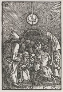 Az ember bukása és megváltása: A körülmetélés c. 1515. alkotó: Albrecht Altdorfer