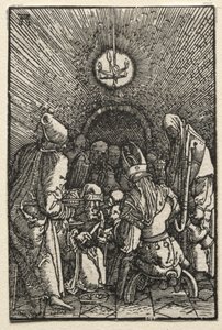 Az ember bukása és megváltása: A körülmetélés c. 1515. alkotó: Albrecht Altdorfer