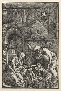 Az ember bukása és megváltása: A születés alkotó: Albrecht Altdorfer