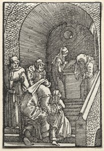 Az ember bukása és megváltása: A Szűz bemutatása a templomban alkotó: Albrecht Altdorfer