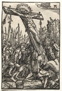 Az ember bukása és megváltása: A keresztfelemelés alkotó: Albrecht Altdorfer