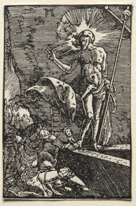 Az ember bukása és megváltása: A feltámadás c. 1515. alkotó: Albrecht Altdorfer