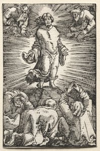 Az ember bukása és megváltása: Az átváltozás c. 1515. alkotó: Albrecht Altdorfer