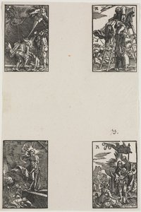 Az ember bukása és megváltása c. 1515. alkotó: Albrecht Altdorfer