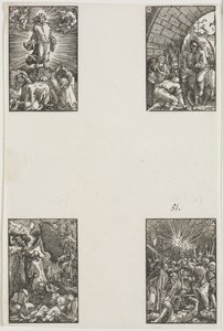 Az ember bukása és megváltása c. 1515. alkotó: Albrecht Altdorfer
