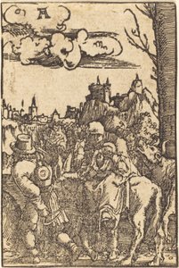 Repülés Egyiptomba alkotó: Albrecht Altdorfer