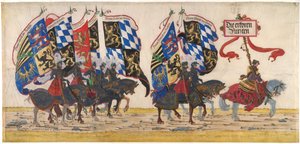 A német hercegek, 1515 körül alkotó: Albrecht Altdorfer