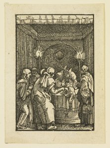 A főpap megtagadja Joachim felajánlását alkotó: Albrecht Altdorfer