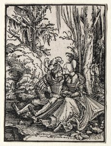 A szerelmesek, 1511. alkotó: Albrecht Altdorfer