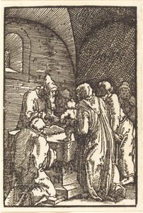 Krisztus bemutatása a templomban alkotó: Albrecht Altdorfer