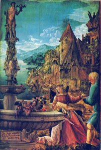 A többi az egyiptomi repülésen alkotó: Albrecht Altdorfer