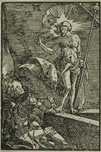 A feltámadás, Az ember bukásából és megváltásából alkotó: Albrecht Altdorfer
