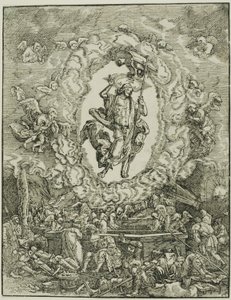 Krisztus feltámadása alkotó: Albrecht Altdorfer