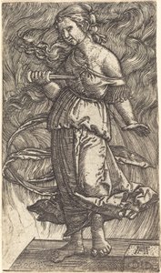 Dido öngyilkossága alkotó: Albrecht Altdorfer