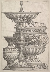 Három elegáns hajó fehér alapon, kb. 1525. alkotó: Albrecht Altdorfer