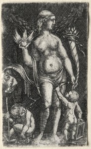 Vénusz két Ámor között alkotó: Albrecht Altdorfer