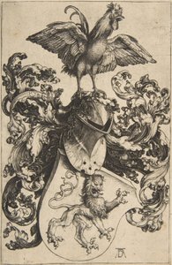 37 címer oroszlánnal és kakassal alkotó: Albrecht Dürer