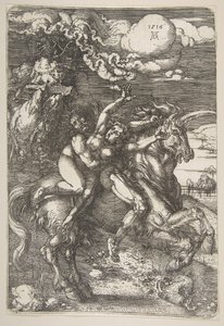 Proserpine elrablása.n.d. alkotó: Albrecht Dürer