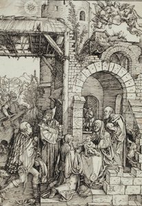 A három király imádása alkotó: Albrecht Dürer
