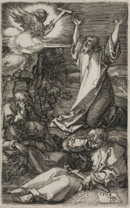Agónia a kertben, A vésett szenvedélyből alkotó: Albrecht Dürer