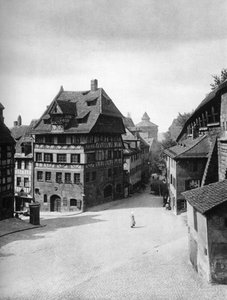 Albrecht Dürers ház, Nürnberg, 1936 alkotó: Albrecht Dürer