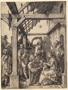 A királyok imádása alkotó: Albrecht Dürer