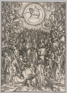 Apokalipszis: A Bárány imádása – A kiválasztottak himnusza alkotó: Albrecht Dürer