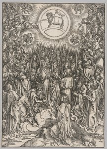 Apokalipszis: A Bárány imádása – A kiválasztottak himnusza alkotó: Albrecht Dürer