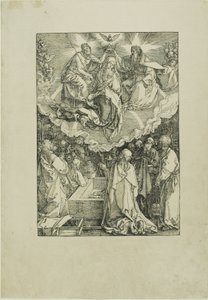 Szűz mennybemenetele és koronázása, A Szűz életéből alkotó: Albrecht Dürer
