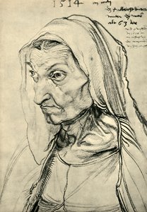 Durer Barbara, 1514, 1943. alkotó: Albrecht Dürer