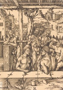 Fürdőház, c. 14961497. alkotó: Albrecht Dürer
