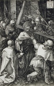 A kereszt hordozása alkotó: Albrecht Dürer
