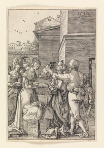 Keresztelő János lefejezése alkotó: Albrecht Dürer