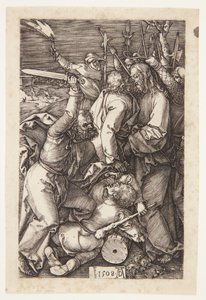 Krisztus árulása alkotó: Albrecht Dürer